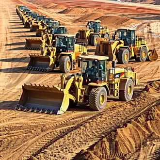 earthmoving fleet